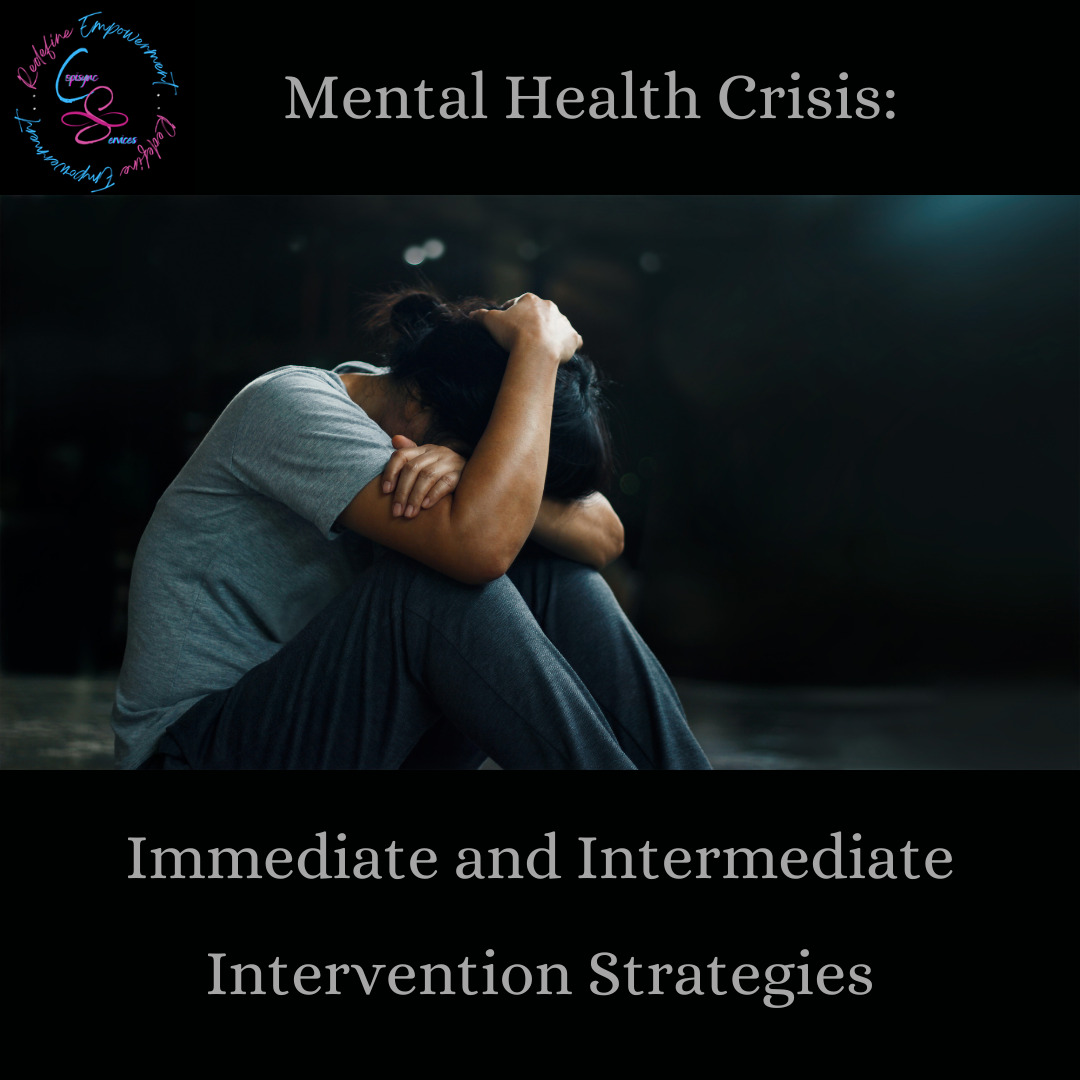 Mental Health Crisis; Immediate and Intermediate Intervention Strategies